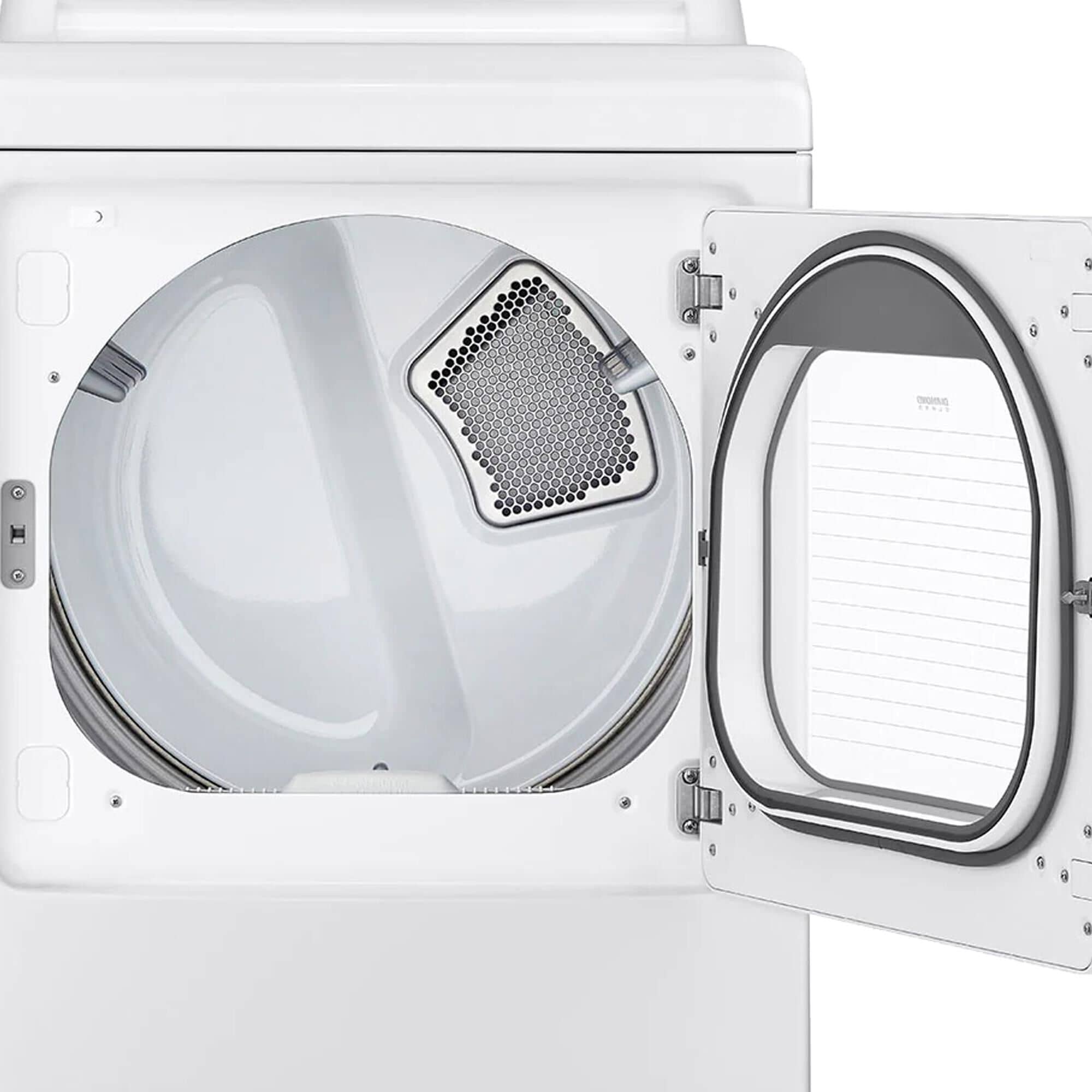 LG 7.3 Cu. Ft. Side Swing Door Gas Dryer in White NFM