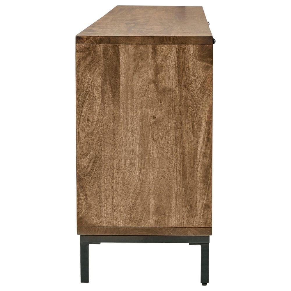 Ashley Dorannby Accent Cabinet in Black and Brown, , large