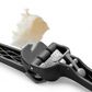 Dreamfarm Garject Lite Self-Cleaning Garlic Press in Black, , large