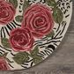 L&R Resources Sinuous Rose Garden 4" Round Multicolor Area Rug, , large
