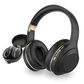 Sentry Active Noise Cancelling Premium Bluetooth Headphones in Black, , large