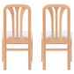 Linon Home Decor Pamela Side Chair in Natural (Set of 2), , large