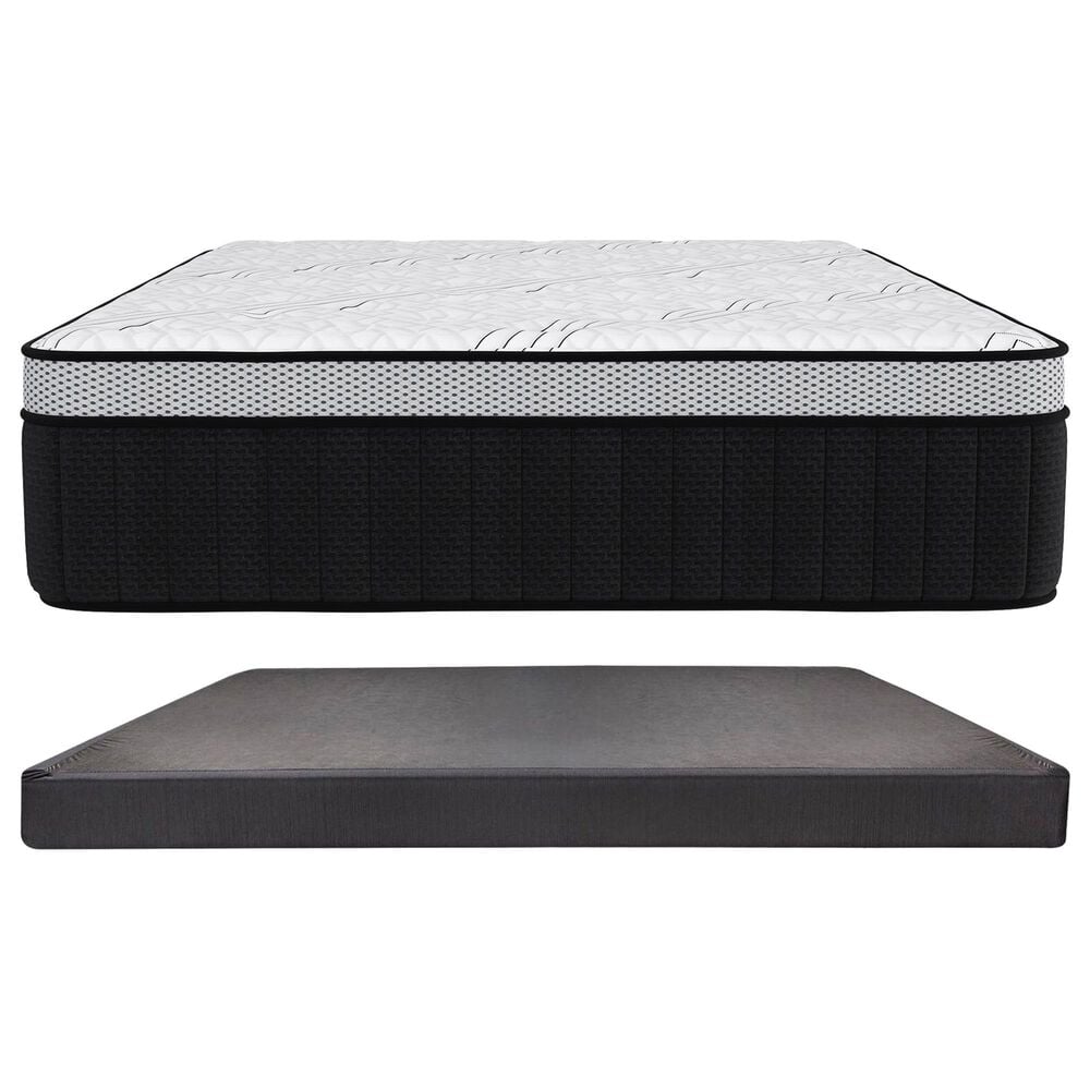 Grand Estate 300 Plush Twin XL Mattress with Low Profile Box Spring, , large