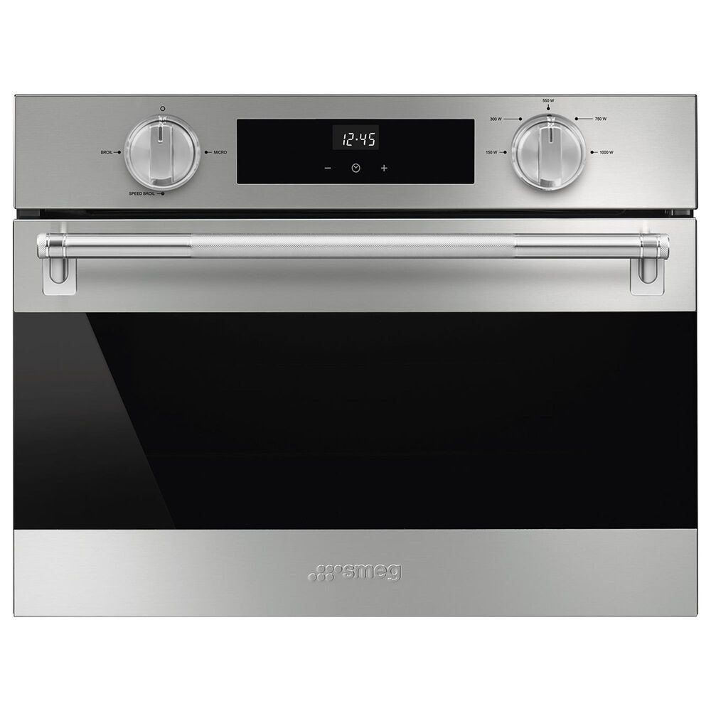 SMEG 1.77 Cu. Ft. Microwave Oven in Stainless Steel, , large