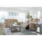 Ashley Tip-Off Power Reclining Sofa with Adjustable Headrest in Wheat, , large