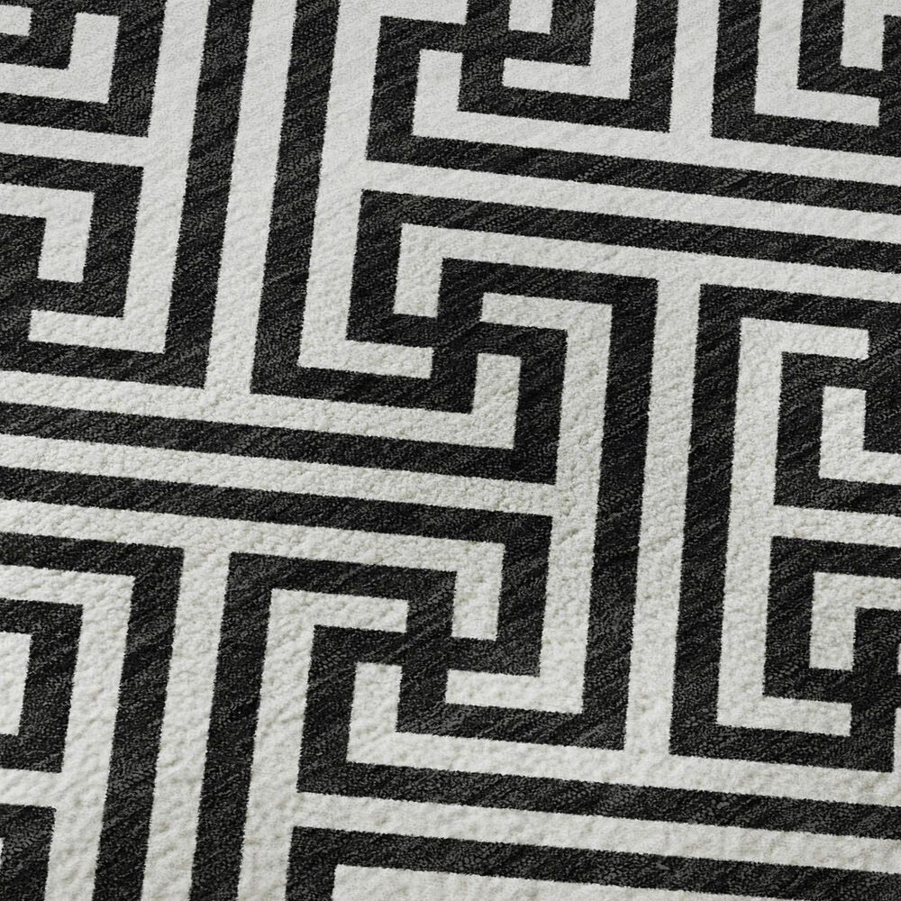 Dalyn Rug Company The Reserve TR5 Black 9&#39; x 12&#39; Indoor/Outdoor Area Rug, , large