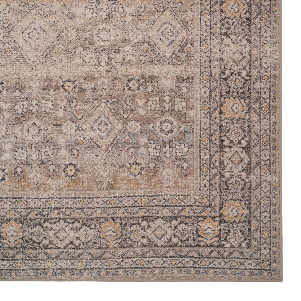 Capel Avery Bahkti 3400RS03110506330 3&#39; 11&quot; x 5&#39; 6&quot; Stormy Gray Area Rug, , large
