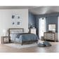 Ashley Sharnari 3-Piece Queen Bedroom Set in Warm Gray, Brown and Antique White Laminate, , large