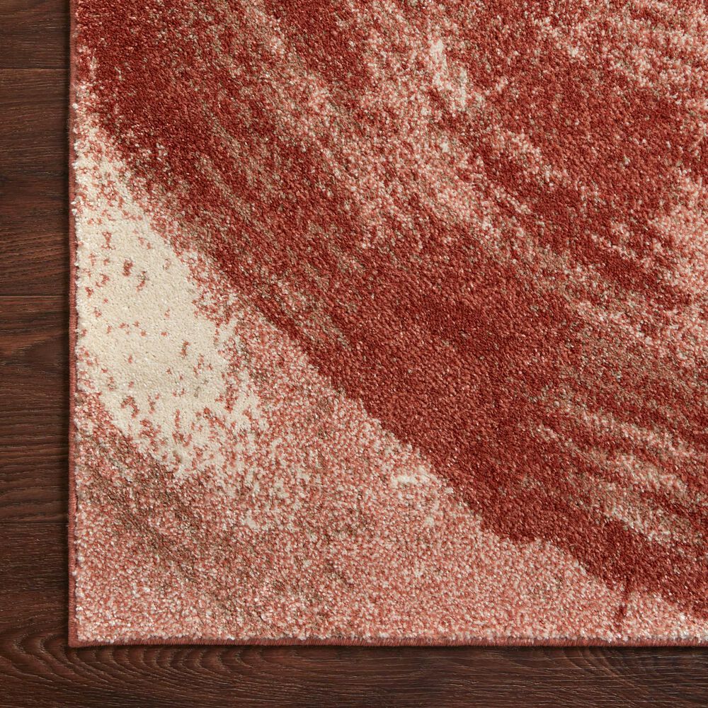 Loloi II Spirit SPI-03 2&#39;7&quot; x 8&#39; Rose and Spice Runner, , large