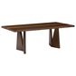GREENING TON Torrey and Torino 7-Piece Rectangular Dining Set in Black Walnut, , large