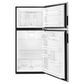 Amana 18 Cu. Ft. Top-Freezer Refrigerator with Glass Shelves in Stainless Steel, , large
