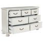 Ashley Montelaine 7-Drawer Dresser and Mirror in Antique White, , large