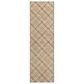 Dalyn Rug Company Soft Essentials Plaid Copper 2"3" x 7"6" Indoor/Outdoor Runner, , large
