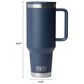 YETI Rambler 40 Oz Travel Straw Mug in Pampa Gree, , large