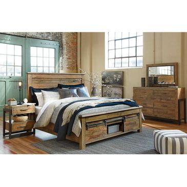 Signature Design by Ashley Sommerford 4-Piece Queen Bedroom Set in Light Grayish Brown, , large