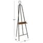 Maple and Jade Large Adjustable Display Easel with Wood Tray in Matte Black and Natural, , large