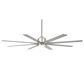 Minka-Aire Xtreme H2O 65" Indoor/Outdoor Ceiling Fan in Brushed Nickel Wet, , large