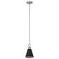 Hunter Klein 6" 1-Light Pendant in Brushed Nickel, , large