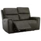 Flexsteel Jarvis Power Reclining Loveseat with Headrests in Mica, , large