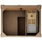 James Martin Brittany 30" Single Bathroom Vanity in Pecan with 3 cm White Zeus Silestone Top and Rectangular Sink, , large