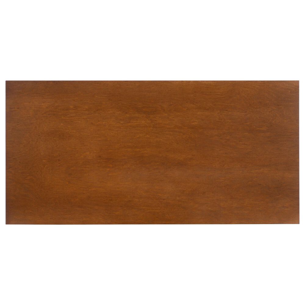 Linon Home Decor Charlotte Coffee Table in Warm Walnut, , large