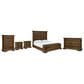 Millenium Frantanna California King Panel Storage Bed with Dresser, Chest, and Two Nightstands in Brown, , large