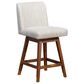 Blue River Basila Swivel Counter Stool in Beige, , large