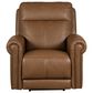 Flexsteel Alexander Power Leather Recliner in Tawny, , large