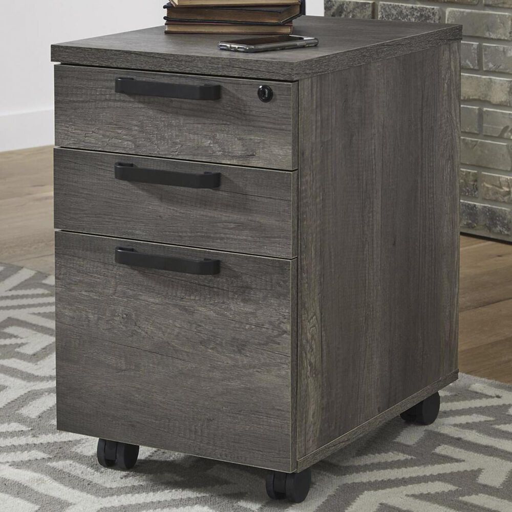 Belle Furnishings Tanners Creek File Cabinet in Greystone, , large
