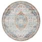 Surya Chicago CHG2306 6"7" Round Light Beige, Blue, Brick Red, Burnt Orange, Mustard, Taupe Area Rug, , large