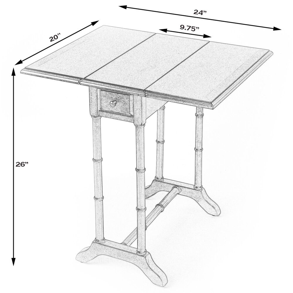 Butler Specialty Company Darrow Side Table in Powder Gray, , large