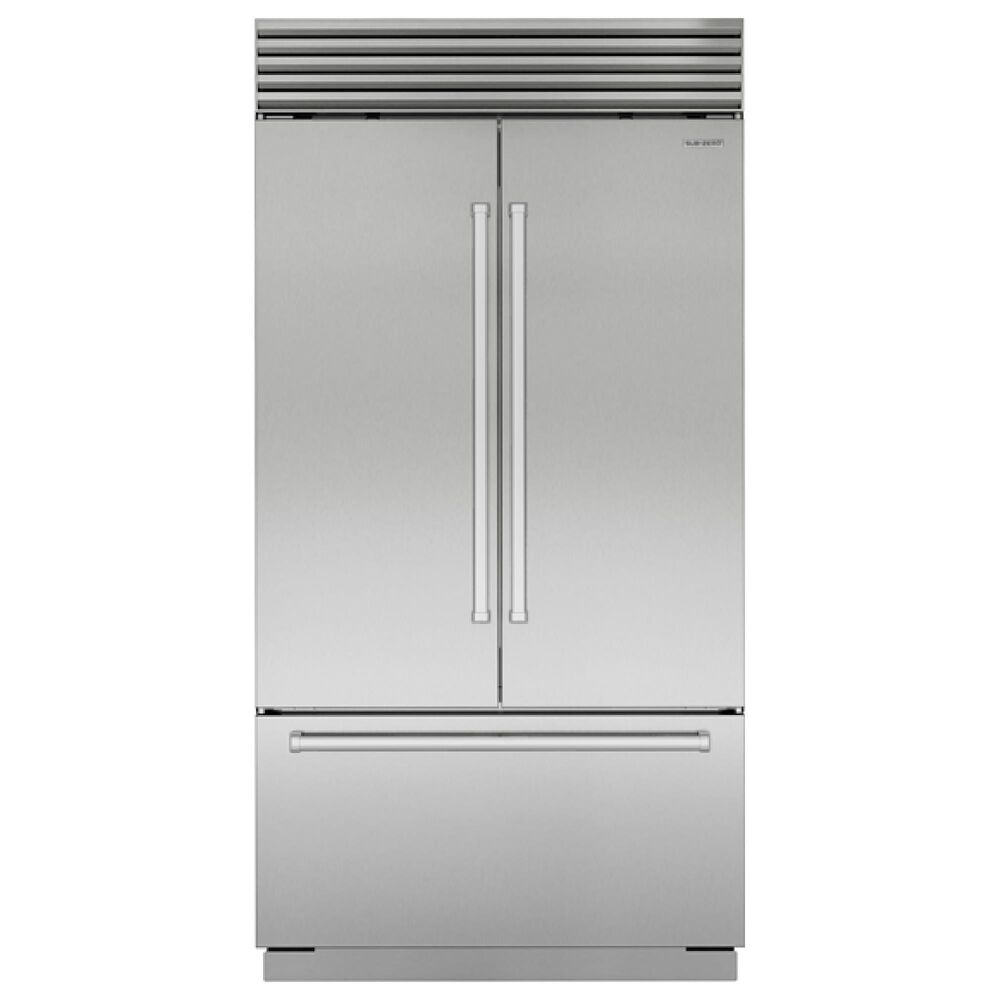 Sub Zero 24.7 Cu. Ft. Classic French Door Refrigerator with Tubular Handle in Stainless Steel, , large
