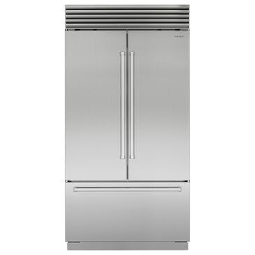 Sub Zero 24.7 Cu. Ft. Classic French Door Refrigerator with Tubular Handle in Stainless Steel, , large