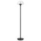 Cal Lighting Eleanor Floor Lamp in Charcoal Grey, , large
