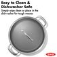 Green Pan Trident Hybrid Nonstick Everyday Pan with Lid in Stainless Steel, , large