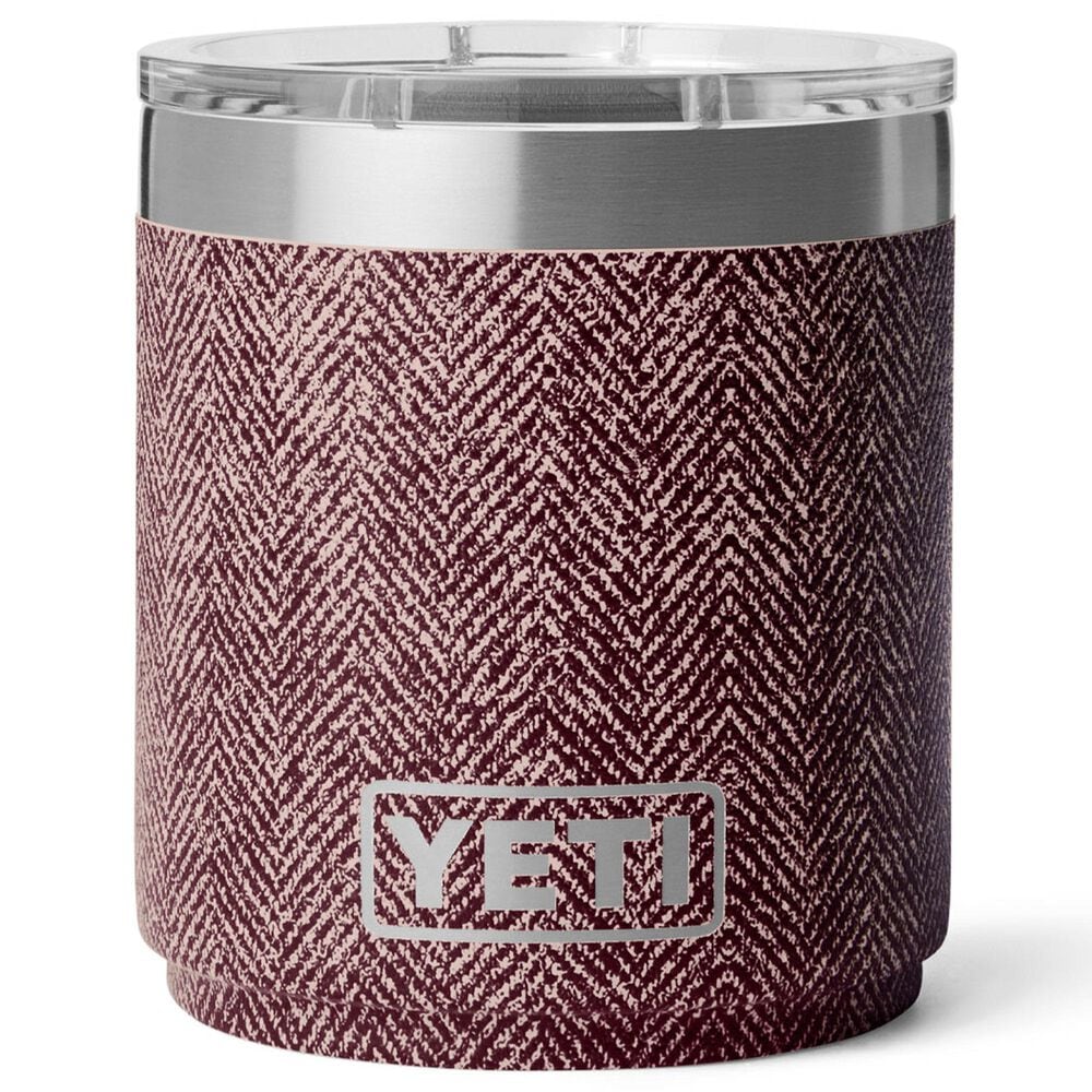 YETI Rambler 10 Oz Stackable Lowball 2.0 with Ceramic Lining in Riverhead Red, , large