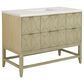 James Martin Vanities Emmeline 48" Single Vanity in Pebble Oak with 3 CM Lime Delight Quartz Top, , large