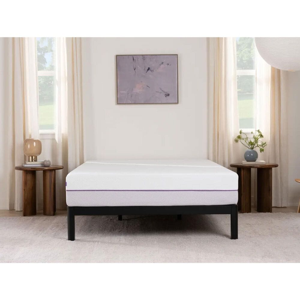 Purple King Metal Platform Base in Matte Black, , large