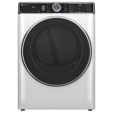 GE Profile 7.8 Cu. Ft. Smart Front Load ElectricDryer in White, , large