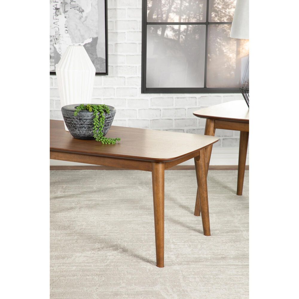 Pacific Landing Radley Occasional Table Set in Natural Walnut &#40;Set of 3&#41;, , large