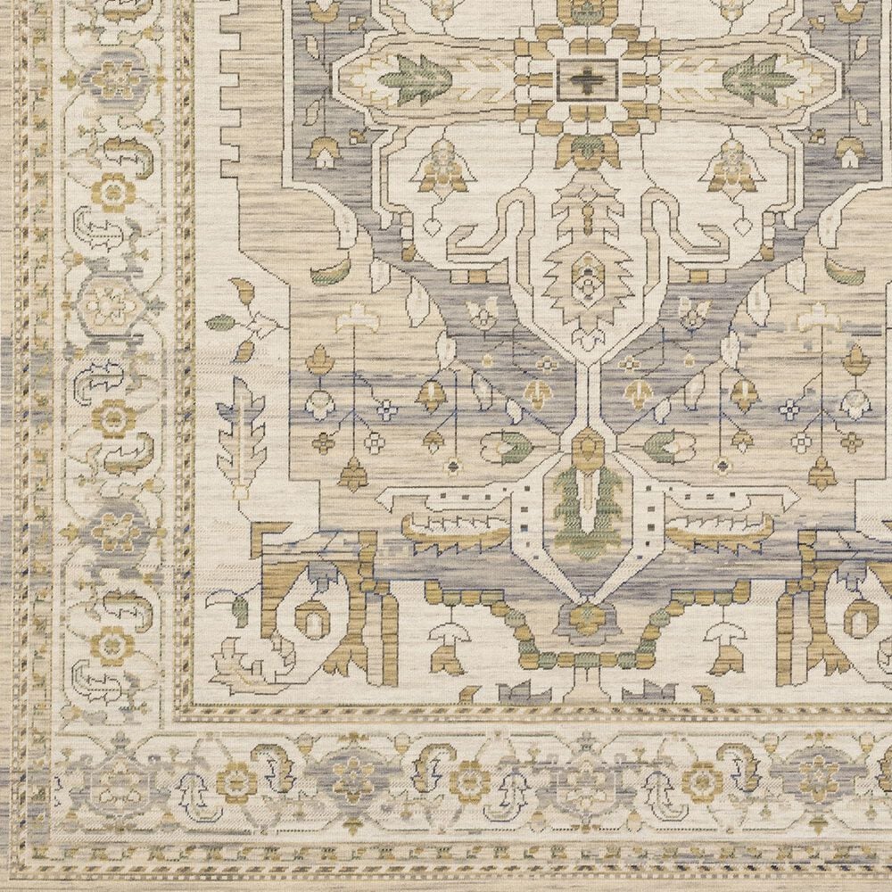 Oriental Weavers Acacia ACA07 Beige and Grey 2&#39; x 3&#39; Area Rug, , large