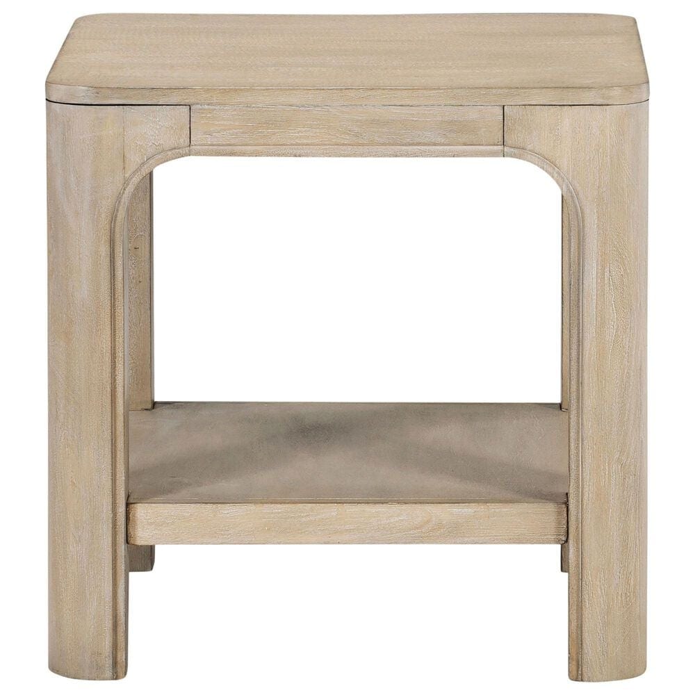 Pacific Landing Solano Square End Table in Weathered Mango, , large