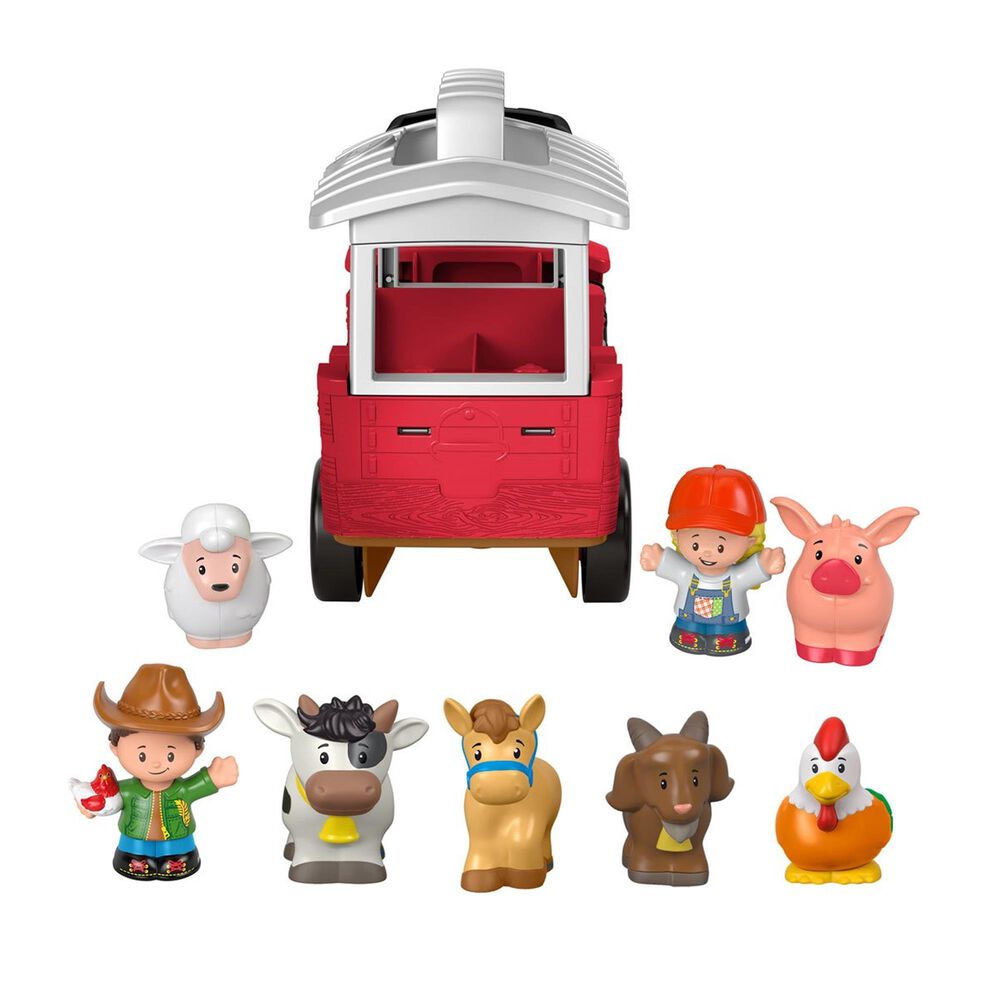 Fisher Price Caring for Animals Tractor Gift Set, , large