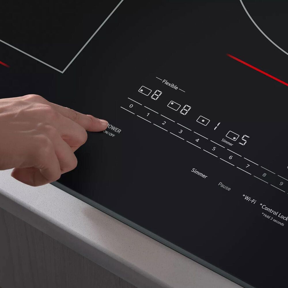 LG 2-Piece Kitchen Package with Print Proof Stainless Steel 6.4 Cu. Ft. Smart Combination Wall Oven and Black 30" Induction Cooktop, , large