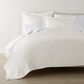 Peacock Alley Mia King/California King Stonewashed Matelasse Coverlet in Pearl, , large