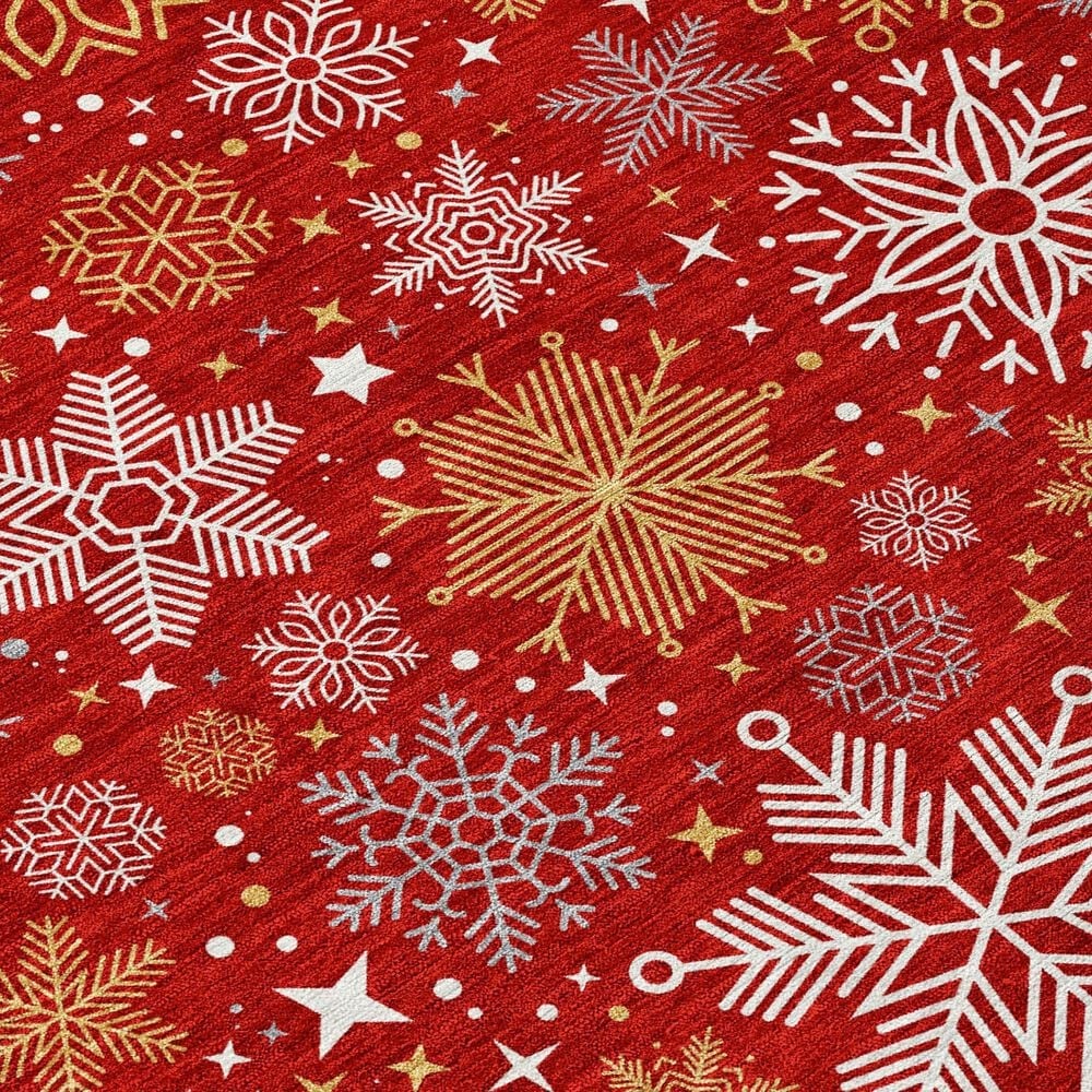Dalyn Rug Company Wonderland WN31 5&#39; x 7&#39;6&quot; Red Indoor/Outdoor Area Rug, , large