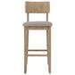 Linon Home Decor Jorissen Bar Stool in Grey Wash, , large