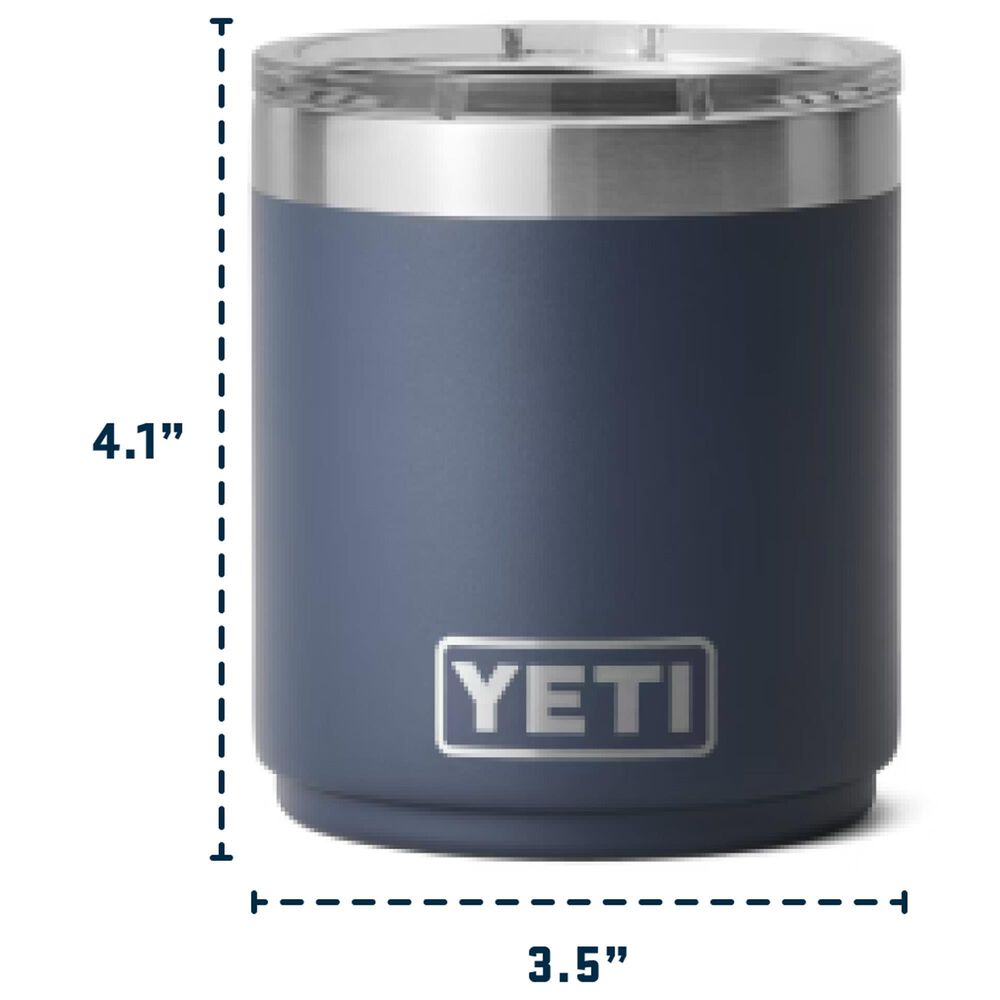 YETI Rambler 10 Oz Stackable Lowball with MagSlider Lid in Rescue Red, , large