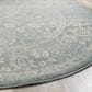 Safavieh Adirondack ADR109T-6R 6" x 6" Slate/Ivory Round Rug, , large