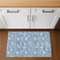 Dalyn Rug Company Soft Essentials Floral Denim 1"8" x 2"6" Indoor/Outdoor Area Rug, , large